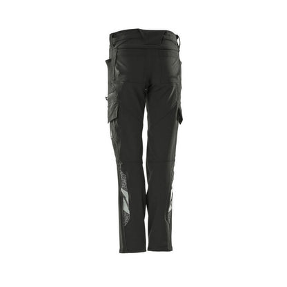Black - Back - Mascot Womens-Ladies Accelerate Cargo Pocket Trousers