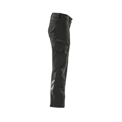 Black - Lifestyle - Mascot Womens-Ladies Accelerate Cargo Pocket Trousers