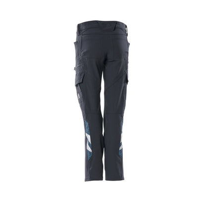Dark Navy - Back - Mascot Womens-Ladies Accelerate Cargo Pocket Trousers