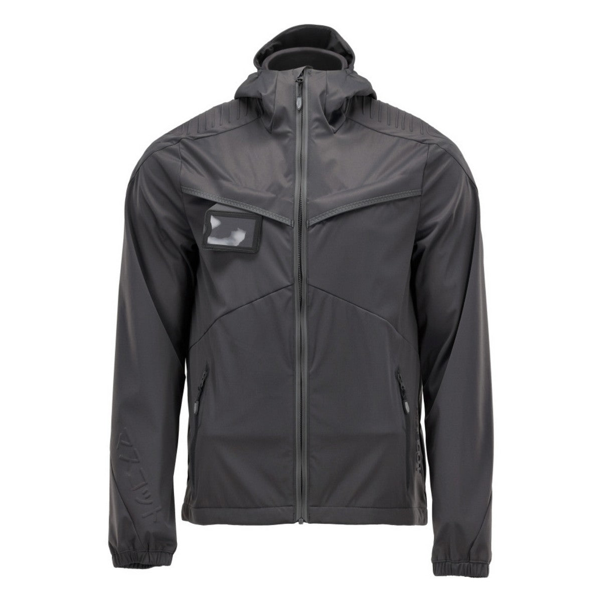 Stone Grey - Front - Mascot Mens Customised Jacket