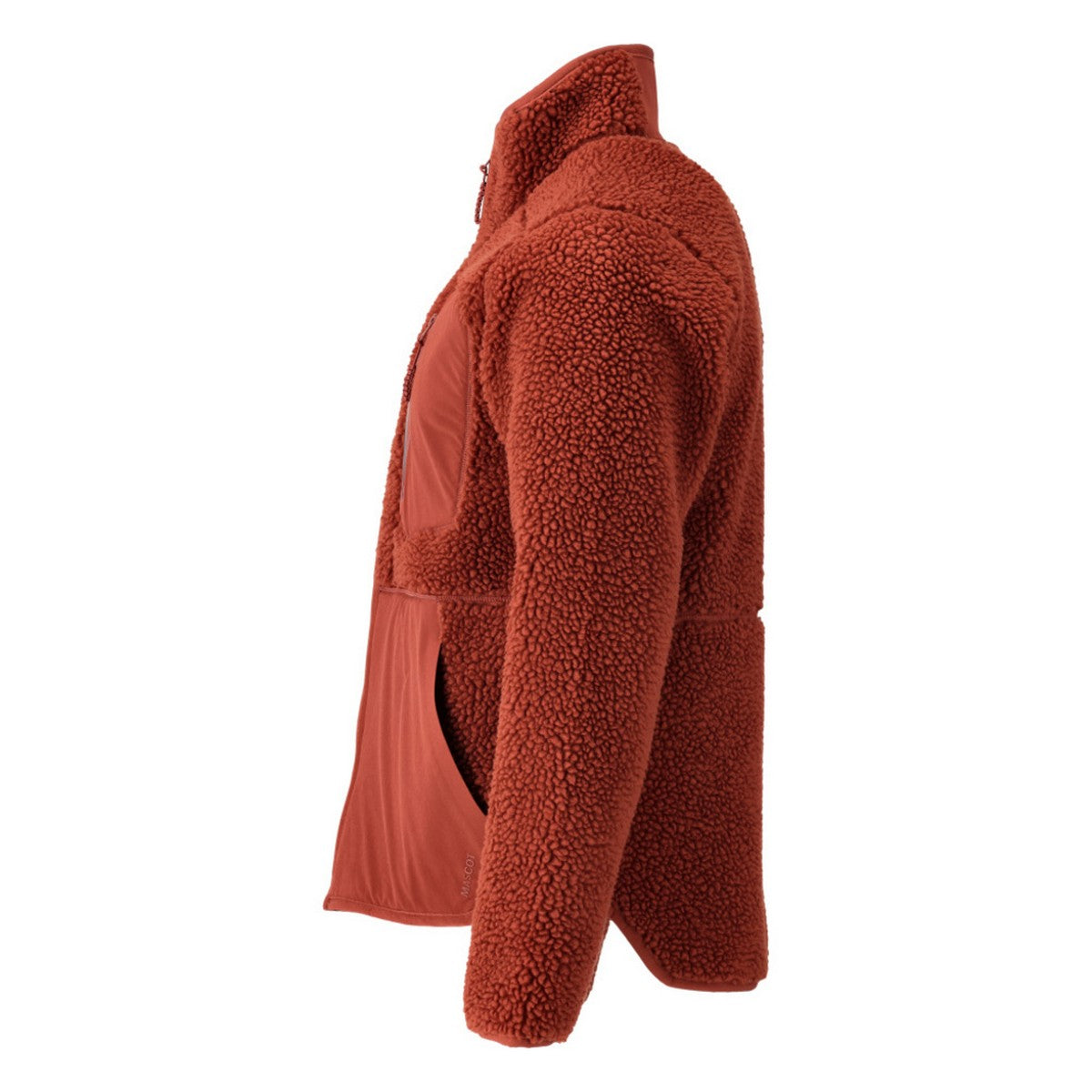 Autumn Red - Side - Mascot Mens Customized Zipped Jacket