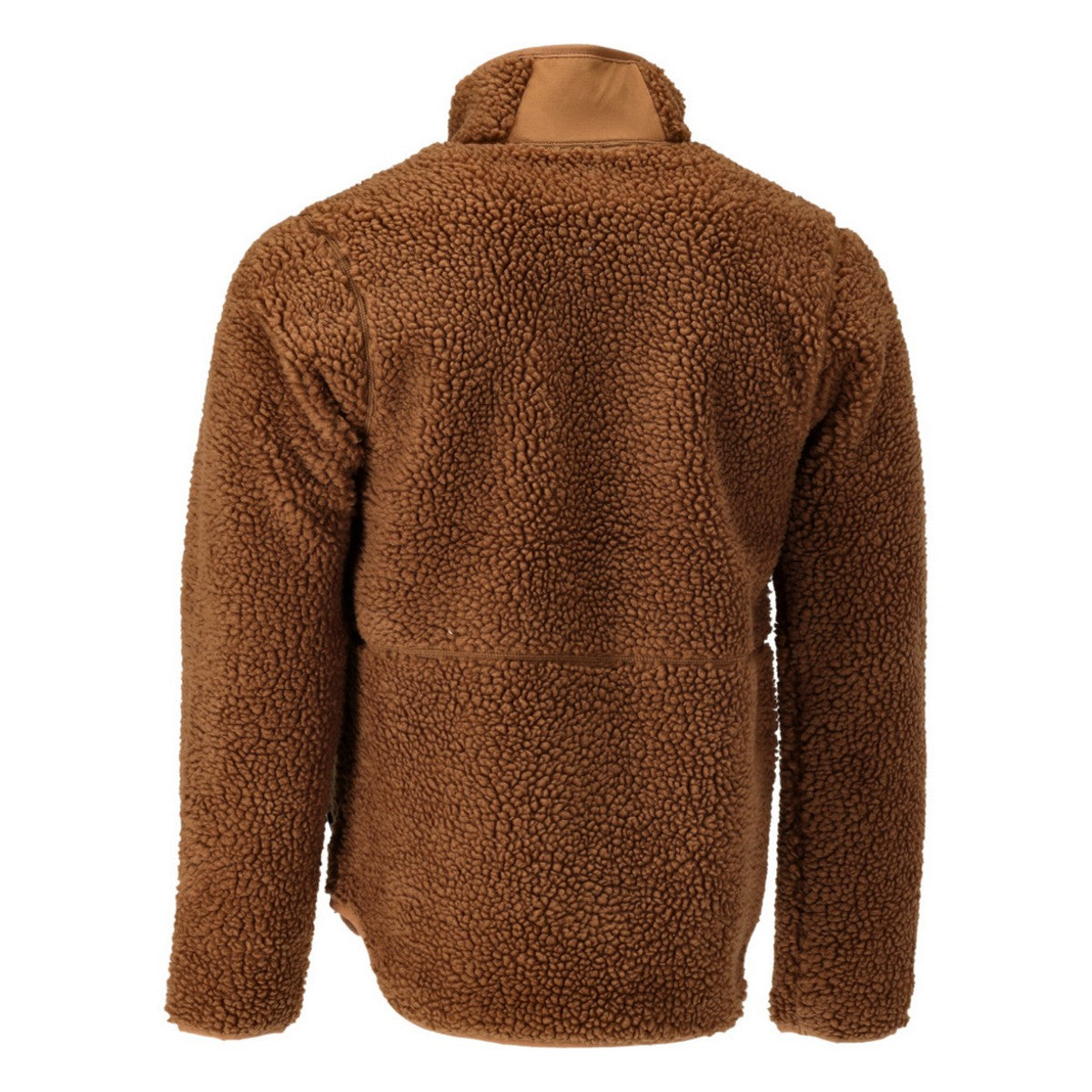 Nut Brown - Back - Mascot Mens Customized Zipped Jacket