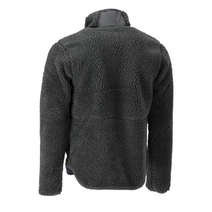 Stone Grey - Back - Mascot Mens Customized Zipped Jacket