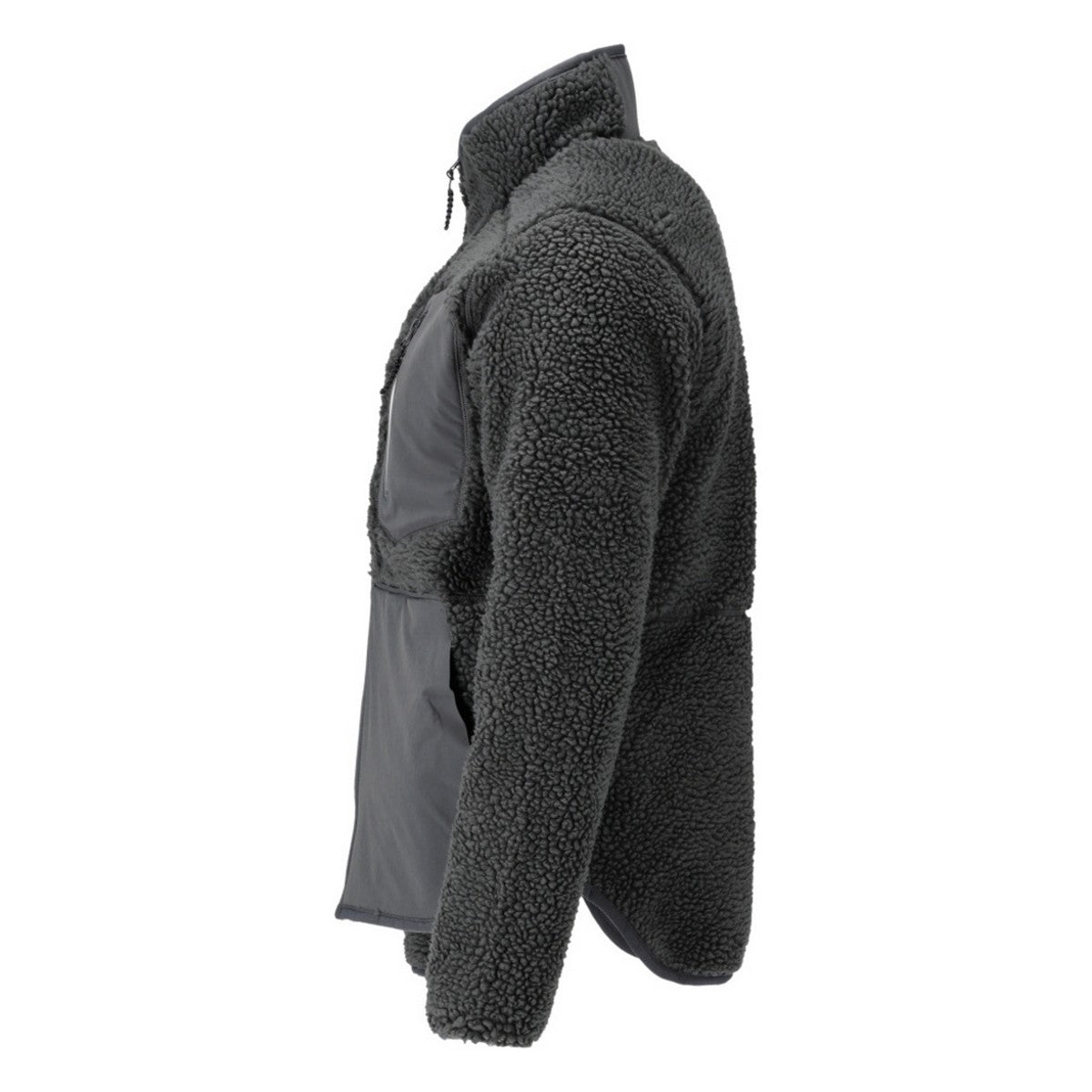 Stone Grey - Side - Mascot Mens Customized Zipped Jacket