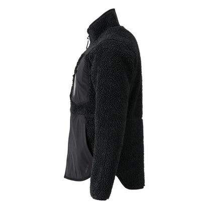 Black - Side - Mascot Mens Customized Zipped Jacket