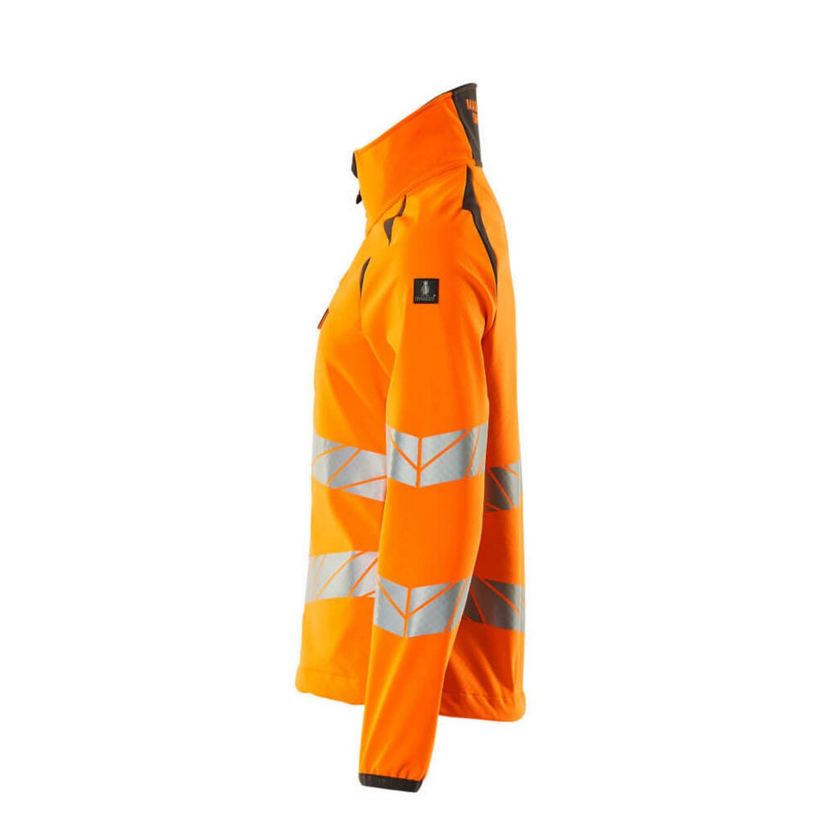 Hi Vis Orange-Dark Anthracite - Side - Mascot Womens-Ladies Accelerate Safe Soft Shell Jacket