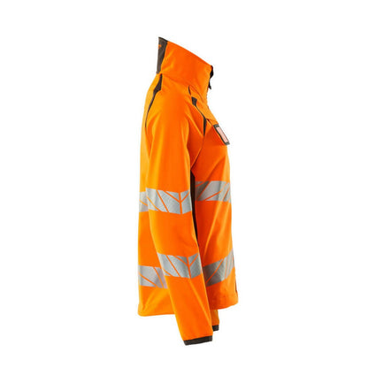 Hi Vis Orange-Dark Anthracite - Lifestyle - Mascot Womens-Ladies Accelerate Safe Soft Shell Jacket
