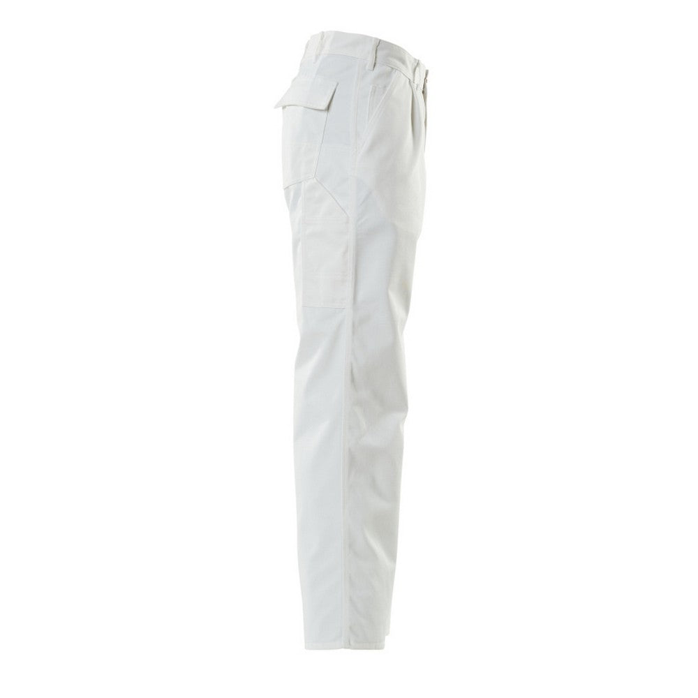 White - Side - Mascot Mens Originals Triple Stitched Seam Work Trousers