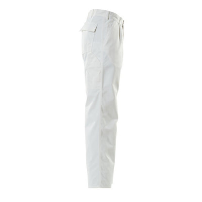 White - Side - Mascot Mens Originals Triple Stitched Seam Work Trousers