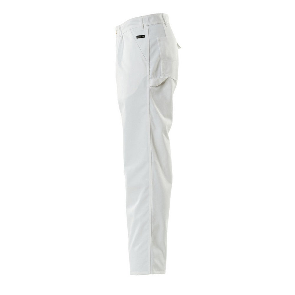 White - Lifestyle - Mascot Mens Originals Triple Stitched Seam Work Trousers