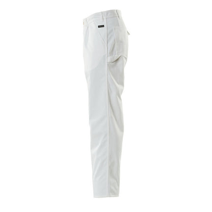 White - Lifestyle - Mascot Mens Originals Triple Stitched Seam Work Trousers
