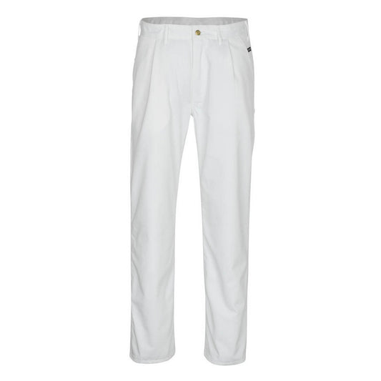 White - Front - Mascot Mens Originals Triple Stitched Seam Work Trousers