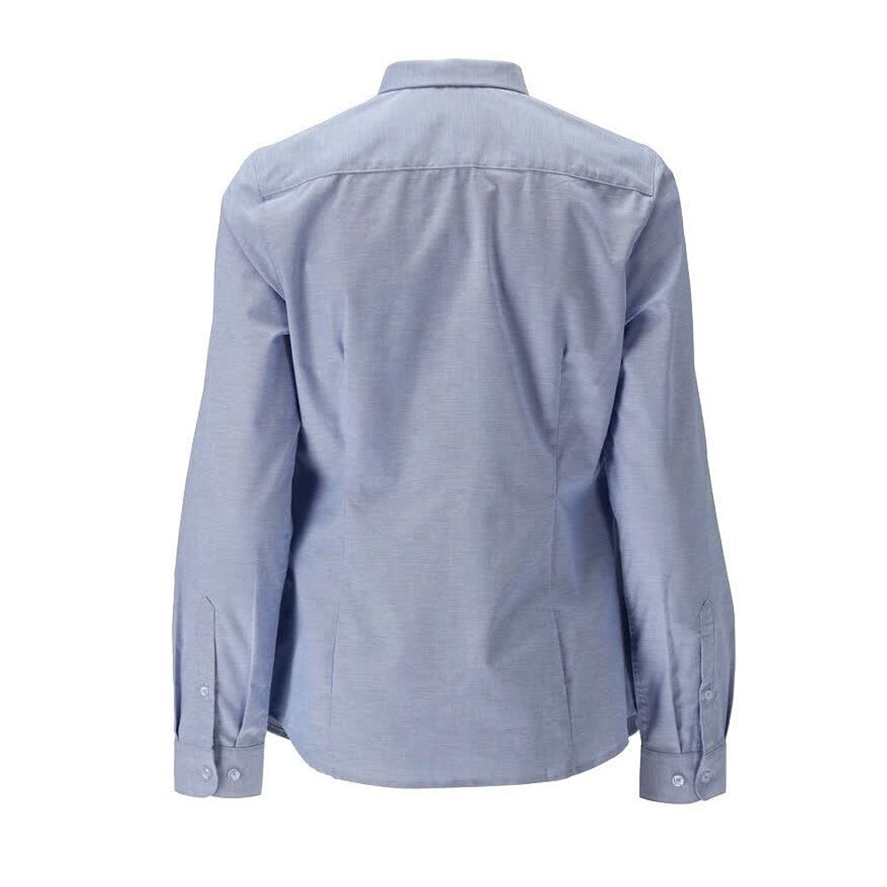 Light Blue - Back - Mascot Womens-Ladies Frontline Oxford Shirt