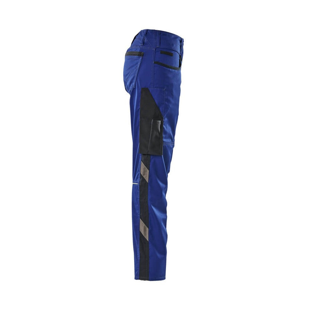 Royal Blue-Dark Navy - Side - Mascot Mens Unique Trousers