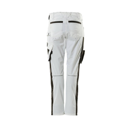 White-Dark Anthracite - Back - Mascot Mens Unique Trousers