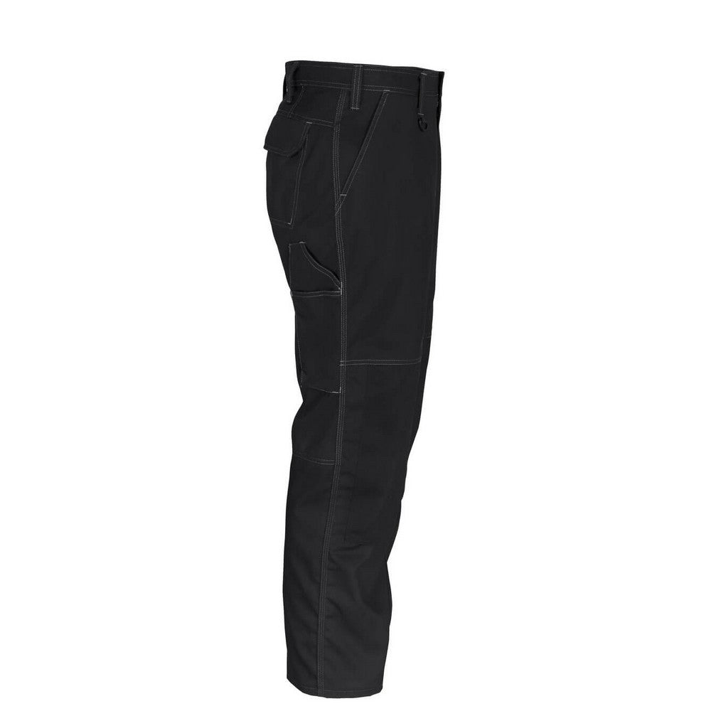 Black - Side - Mascot Mens Industry Pittsburgh Knee Pad Pockets Trousers