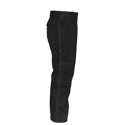 Black - Side - Mascot Mens Industry Pittsburgh Knee Pad Pockets Trousers