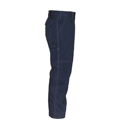 Dark Navy - Side - Mascot Mens Industry Pittsburgh Knee Pad Pockets Trousers