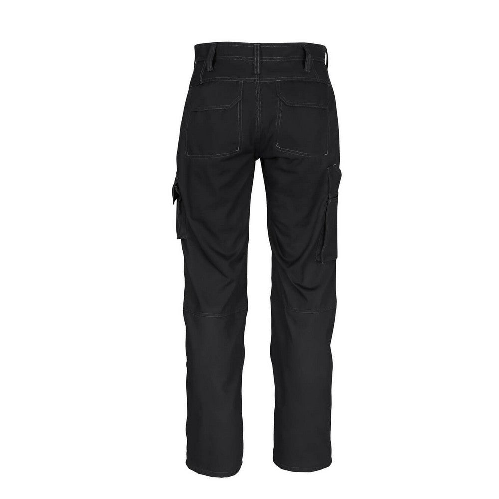 Black - Back - Mascot Mens Industry Pittsburgh Knee Pad Pockets Trousers