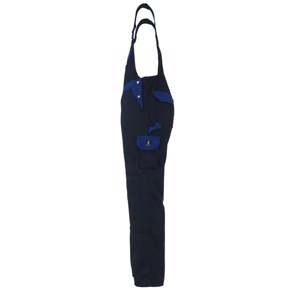 Navy-Royal Blue - Lifestyle - Mascot Mens Milano Bib And Brace Overall