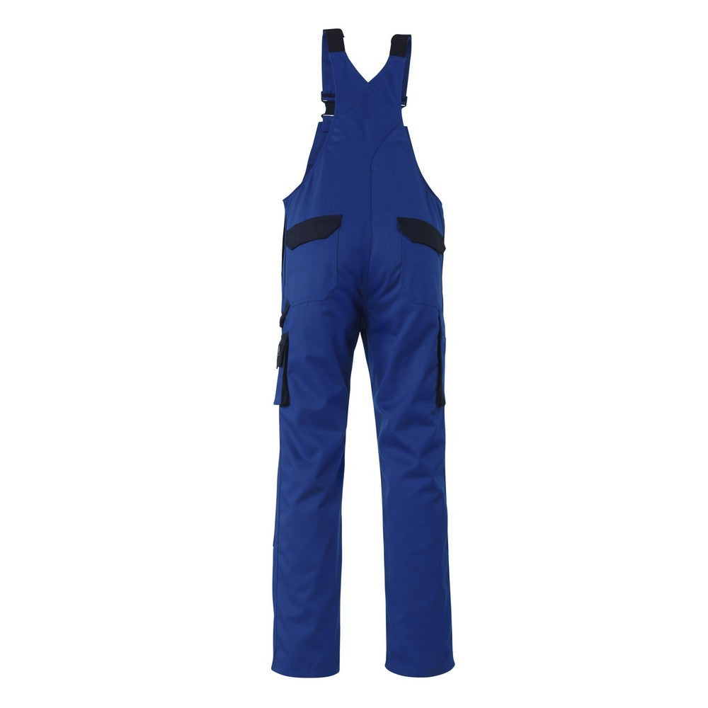 Royal Blue-Navy - Back - Mascot Mens Milano Bib And Brace Overall