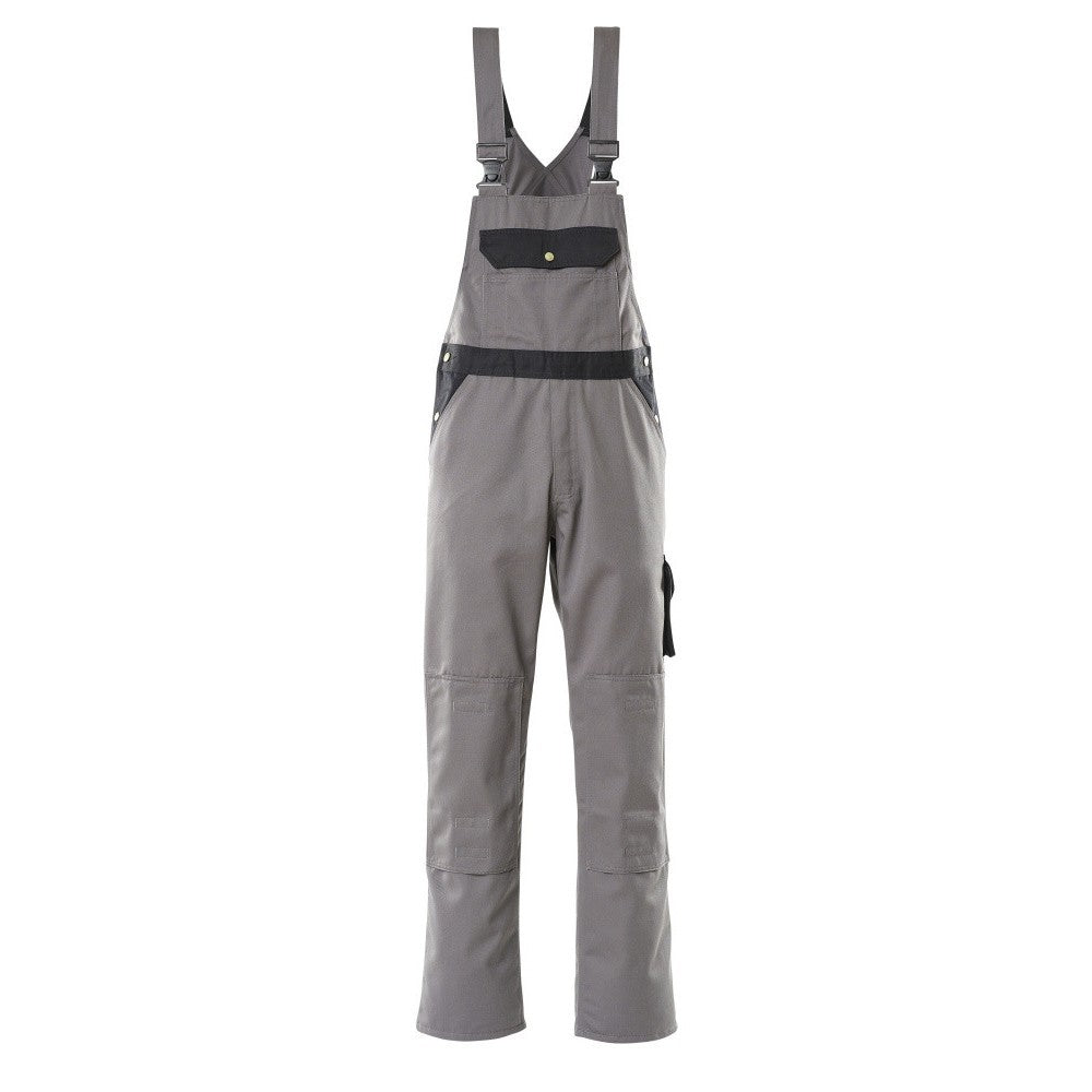 Anthracite-Black - Front - Mascot Mens Milano Bib And Brace Overall