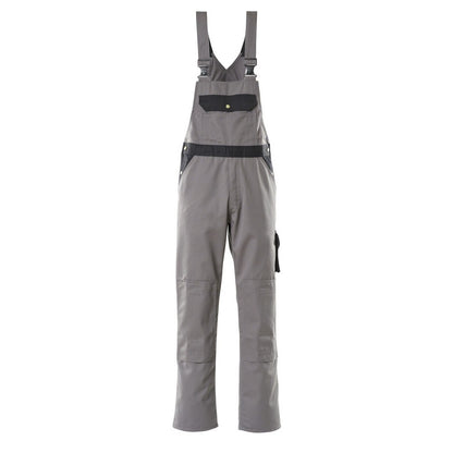 Anthracite-Black - Front - Mascot Mens Milano Bib And Brace Overall