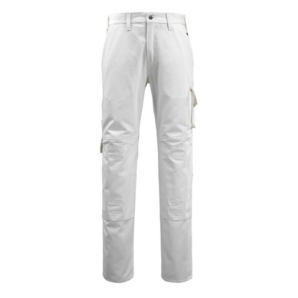 White - Front - Mascot Mens Jardim Workwear Work Trousers