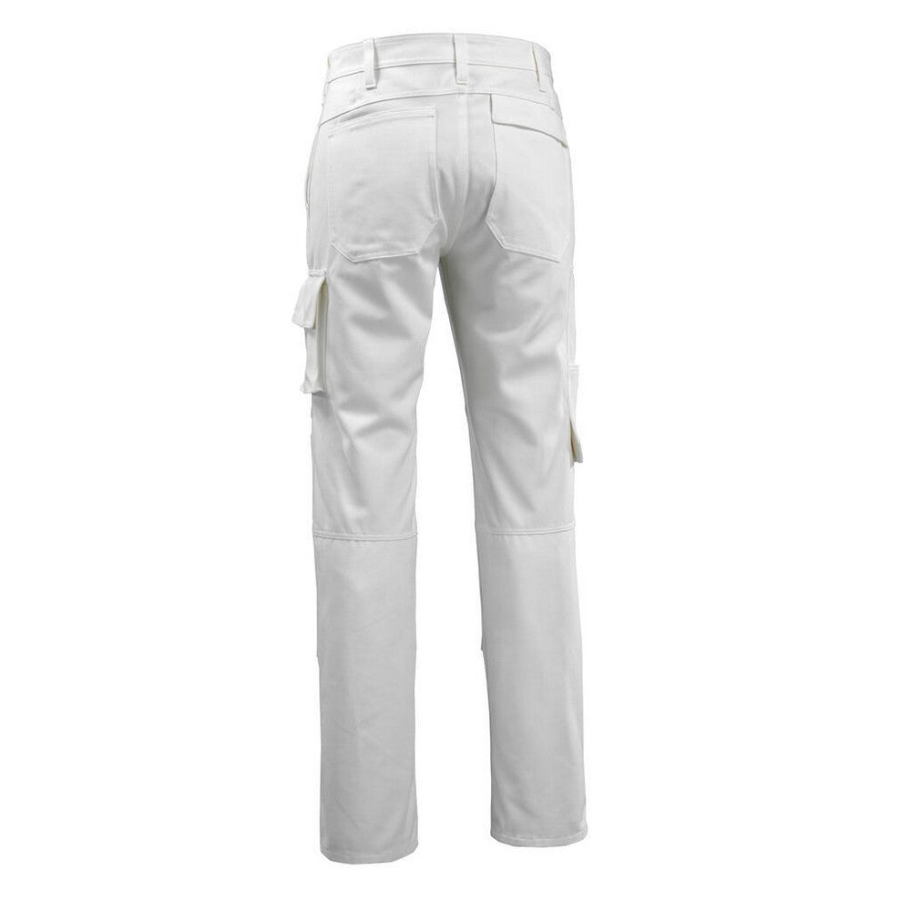 White - Back - Mascot Mens Jardim Workwear Work Trousers