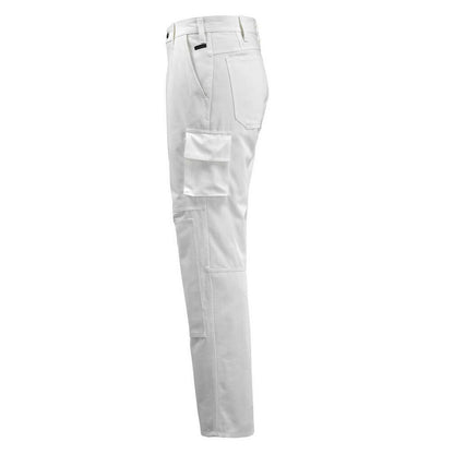 White - Lifestyle - Mascot Mens Jardim Workwear Work Trousers