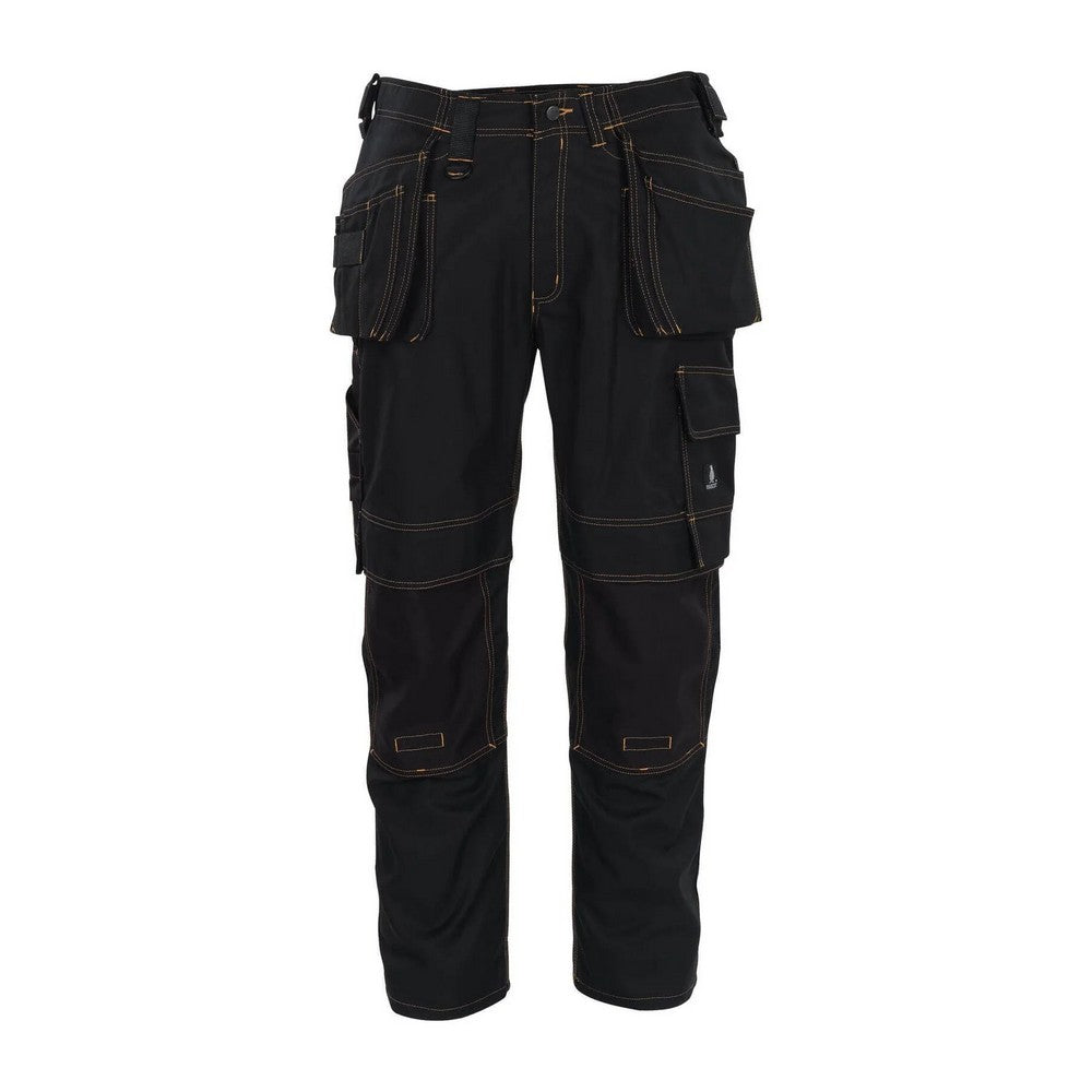 Black - Front - Mascot Mens Almada Young Work Trousers