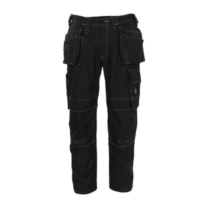 Black - Front - Mascot Mens Almada Young Work Trousers