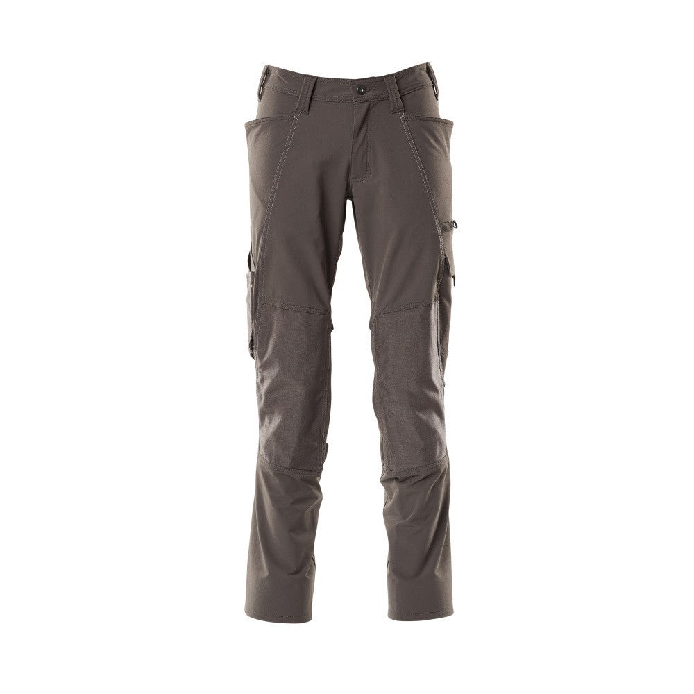 Dark Anthracite - Front - Mascot Mens Accelerate Knee Pad Pockets Work Trousers