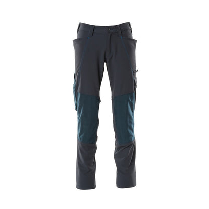 Dark Navy - Front - Mascot Mens Accelerate Knee Pad Pockets Work Trousers
