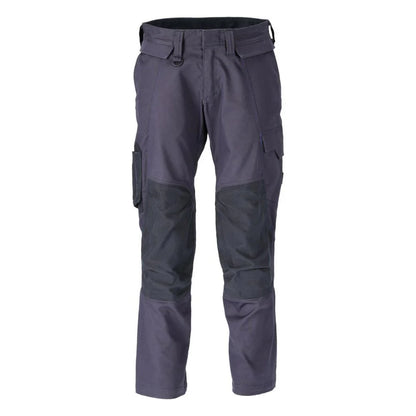 Dark Navy - Front - Mascot Mens Accelerate Knee Pad Pockets Work Trousers