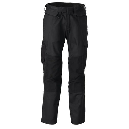 Black - Front - Mascot Mens Accelerate Knee Pad Pockets Work Trousers