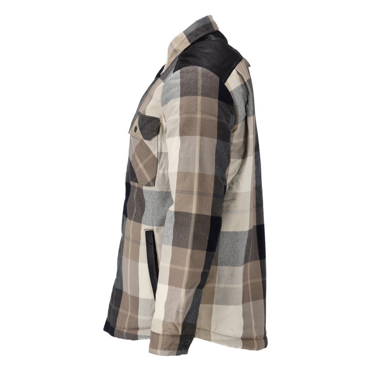 Dark Sand - Lifestyle - Mascot Mens Customised Checked Pile Shirt