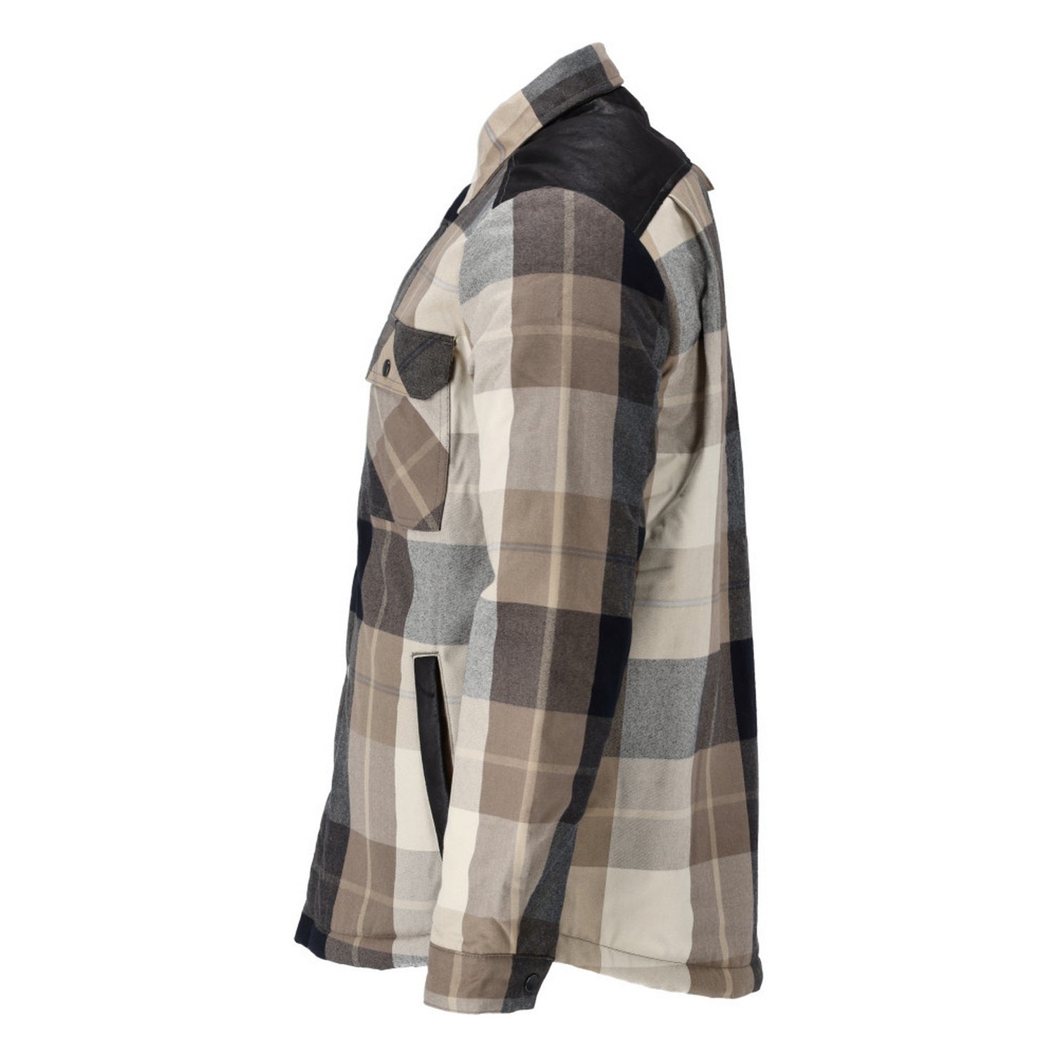 Dark Sand - Lifestyle - Mascot Mens Customised Checked Pile Shirt