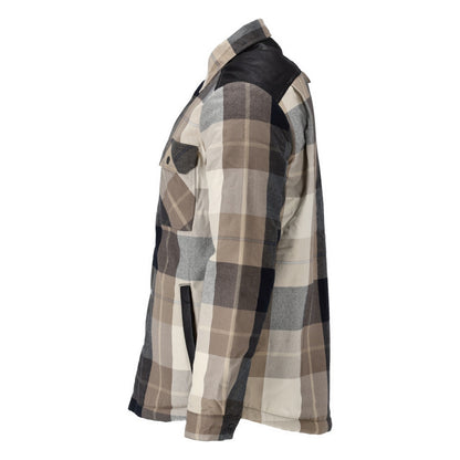 Dark Sand - Lifestyle - Mascot Mens Customised Checked Pile Shirt