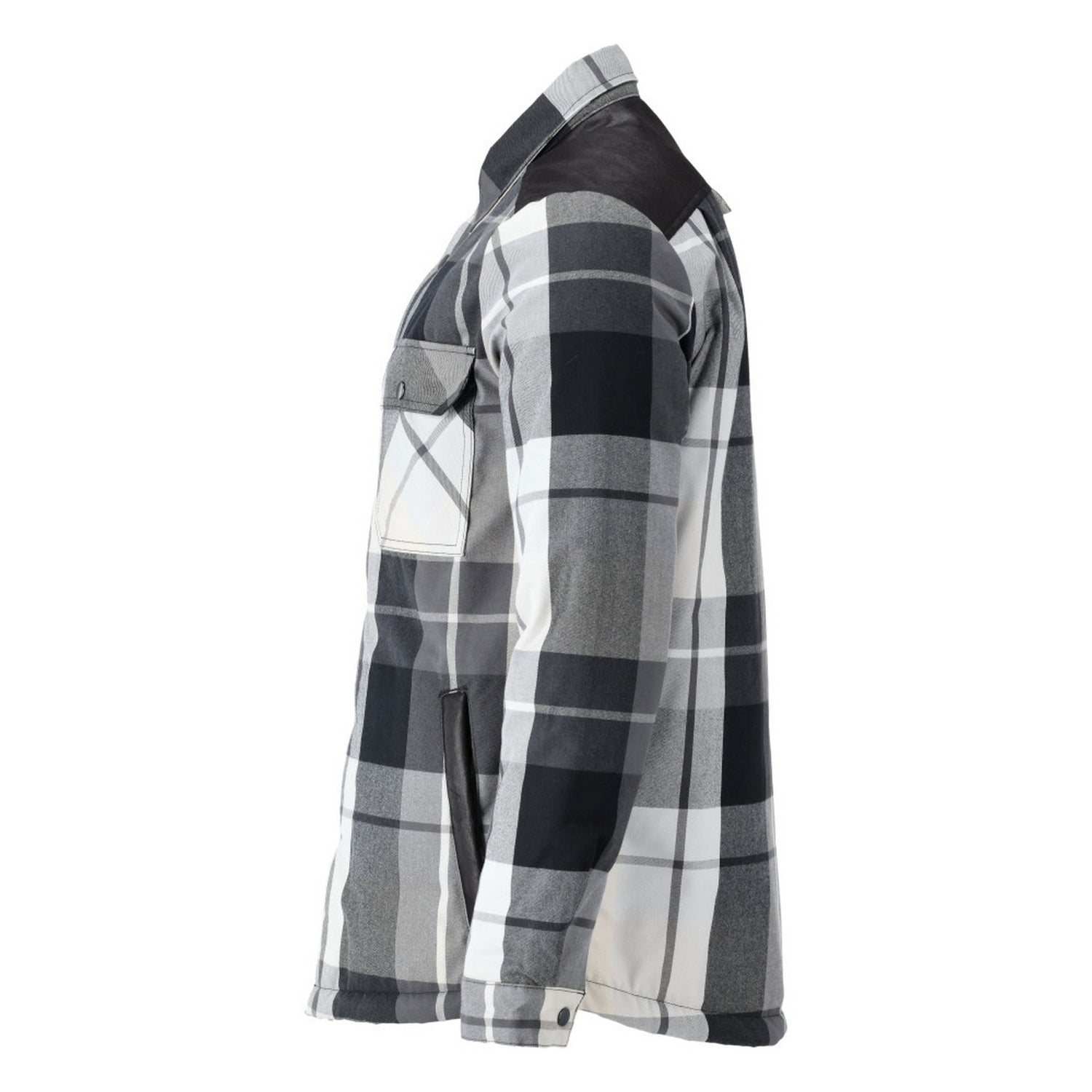 Stone Grey - Lifestyle - Mascot Mens Customised Checked Pile Shirt