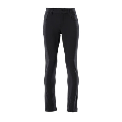 Black - Front - Mascot Mens Frontline Work Trousers