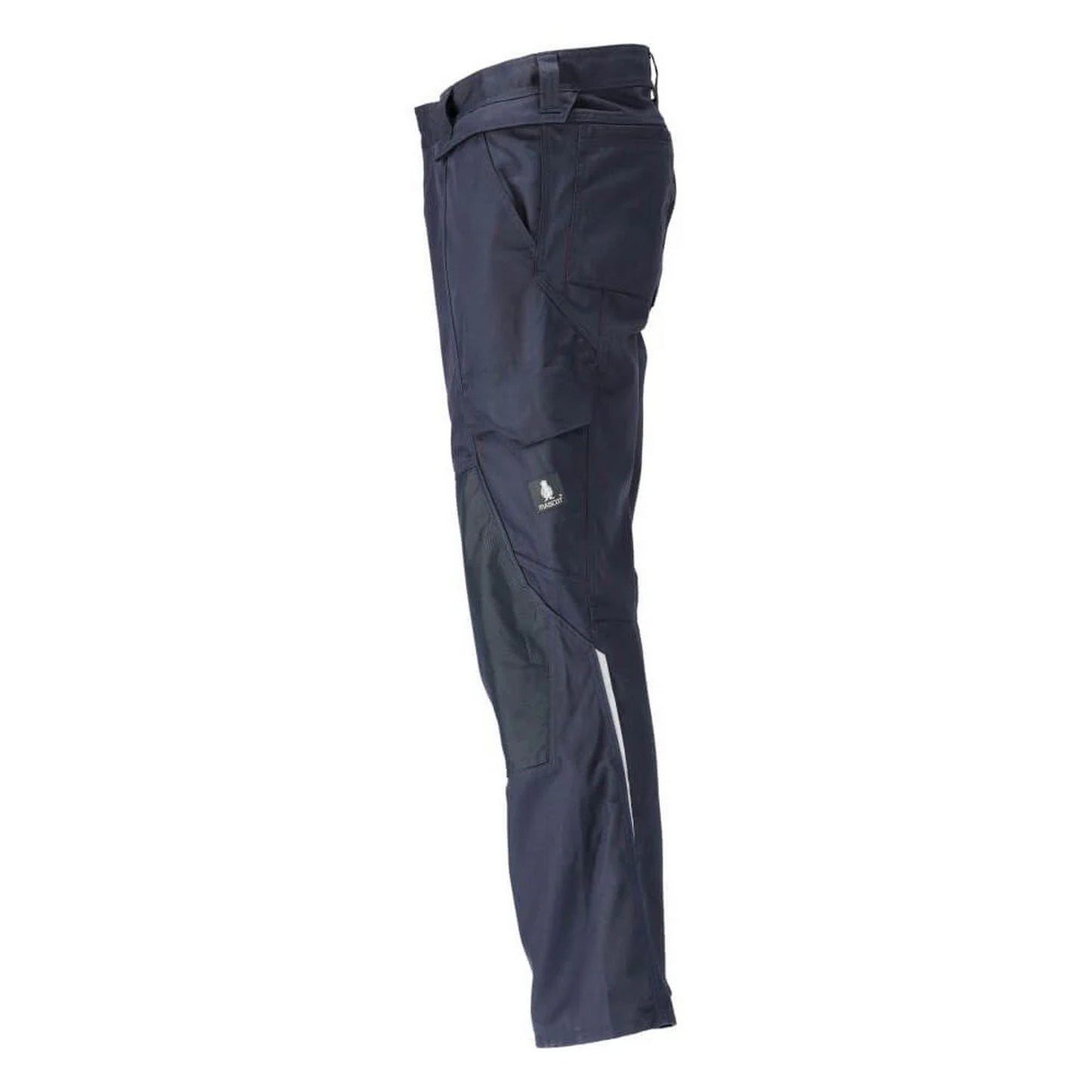 Dark Navy - Side - Mascot Mens Accelerate Knee Pad Pockets Trousers