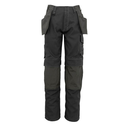 Dark Anthracite - Front - Mascot Mens Industry Holster Pocket Work Trousers