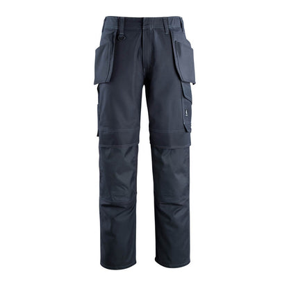 Dark Navy - Front - Mascot Mens Industry Holster Pocket Work Trousers