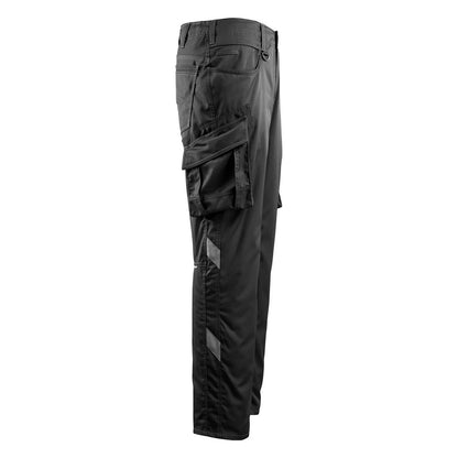 Black - Back - Mascot Mens Ingolstadt Unique Work Trousers
