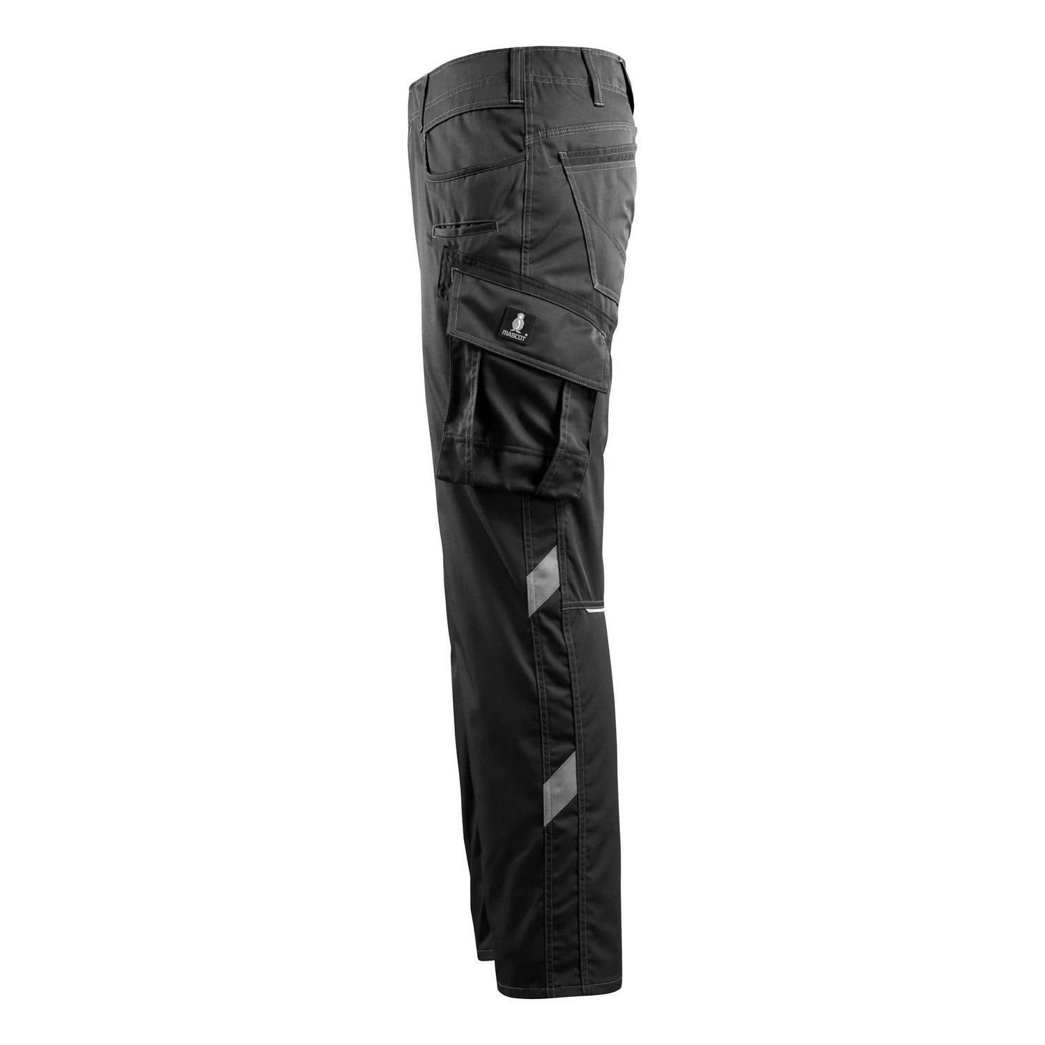 Black - Side - Mascot Mens Ingolstadt Unique Work Trousers