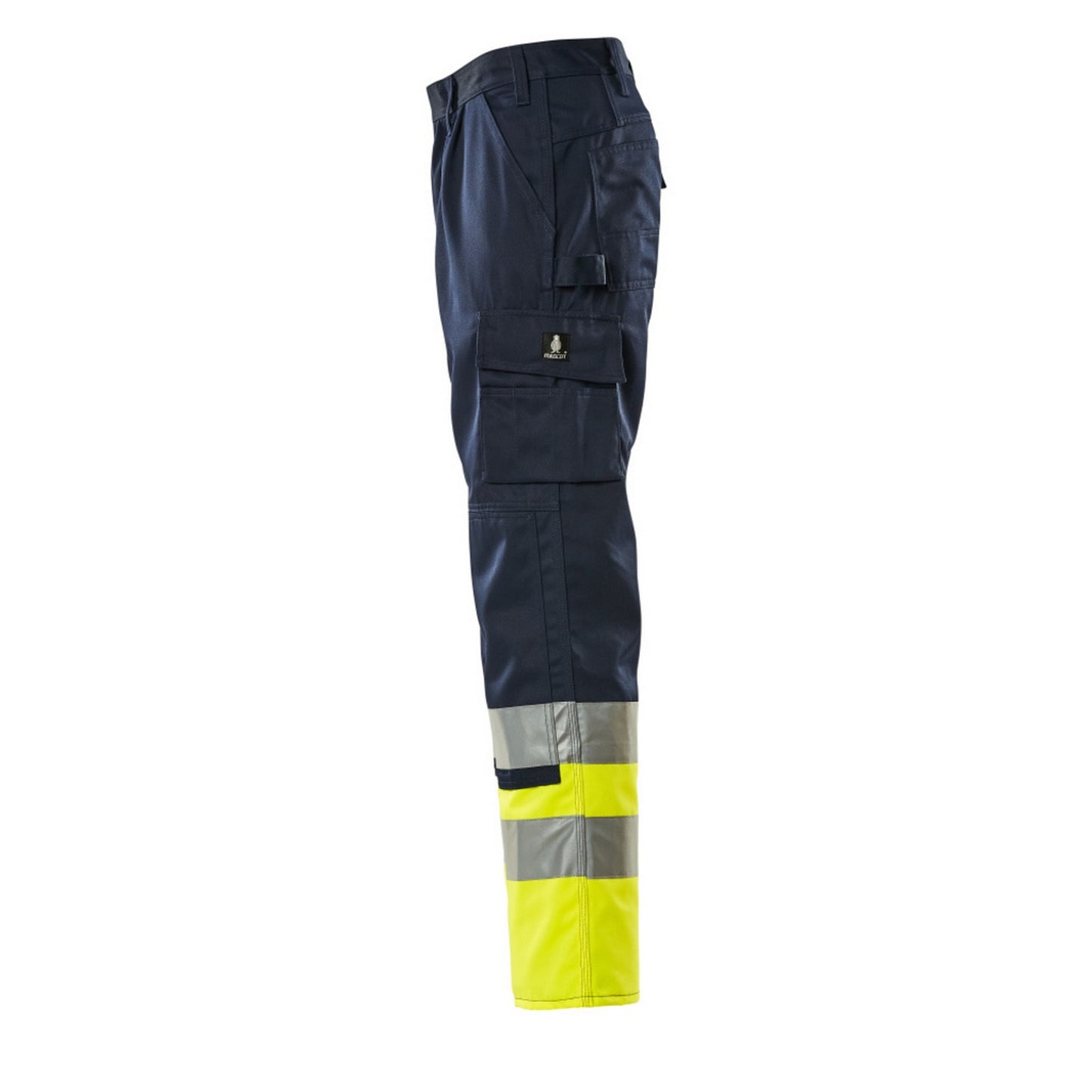 Navy-Yellow - Lifestyle - Mascot Mens Patos Safe Complete Hi-Vis Work Trousers