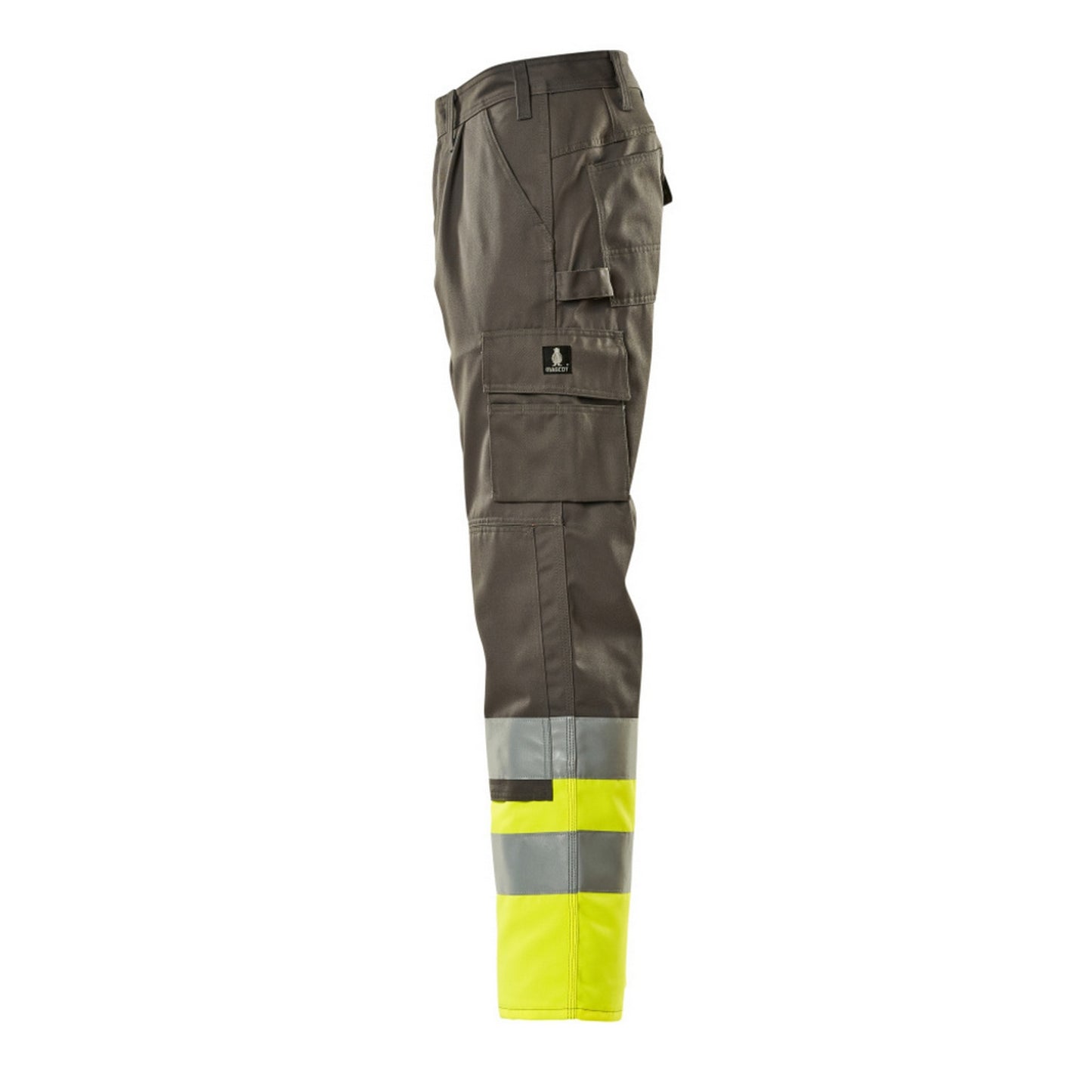 Anthracite-Yellow - Lifestyle - Mascot Mens Patos Safe Complete Hi-Vis Work Trousers