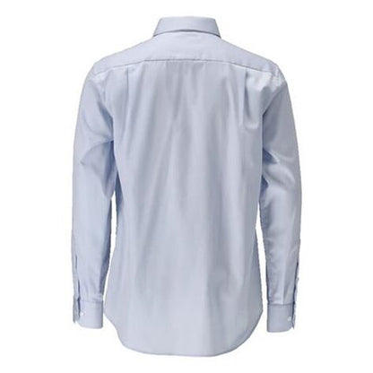 Light Blue - Back - Mascot Mens Frontline Poplin Modern Shirt