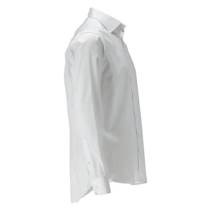 White - Back - Mascot Mens Frontline Poplin Slim Shirt